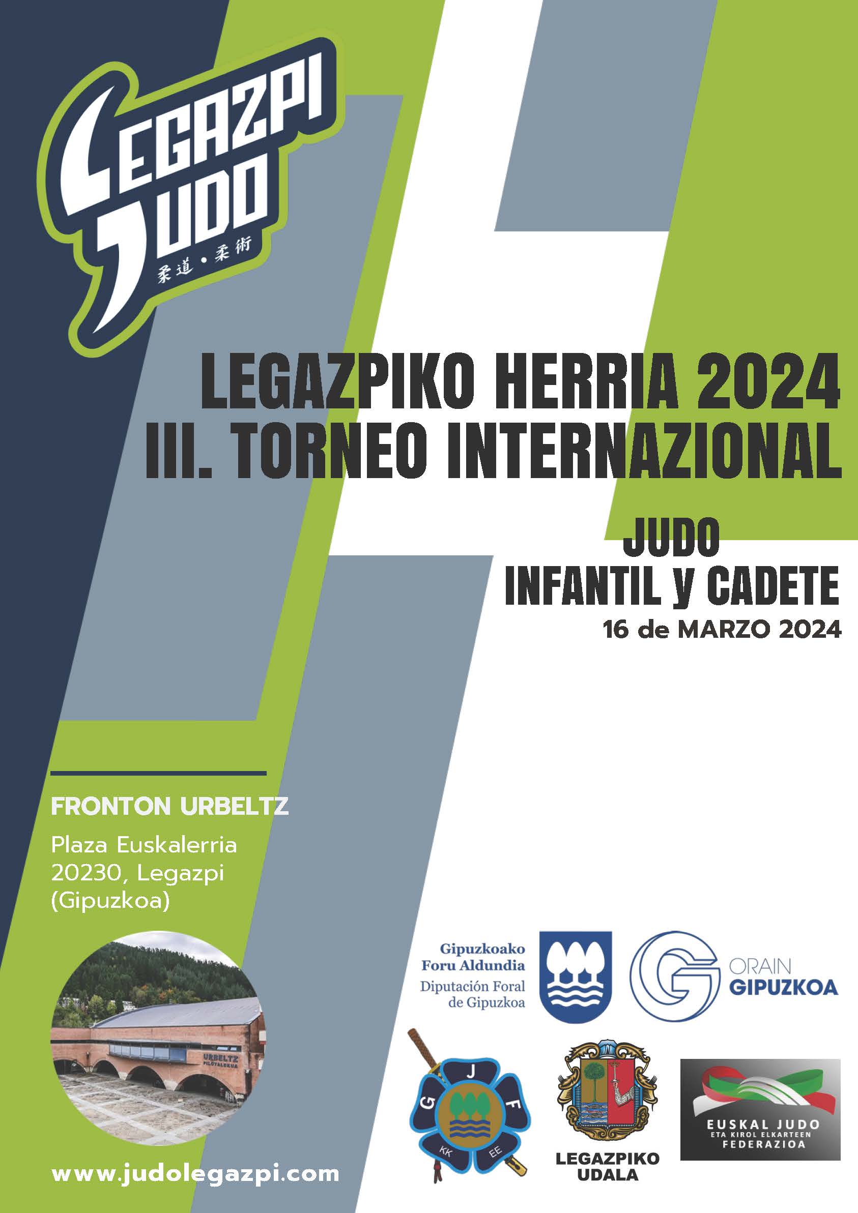 4 BRONCES y un 5º Puesto en el Torneo de Judo infantil de Legazpi. 16-03-24. FOTOS.